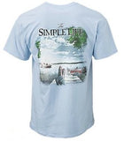 The Simple Life Outfitters Dock T-Shirt for Men – Short Sleeve