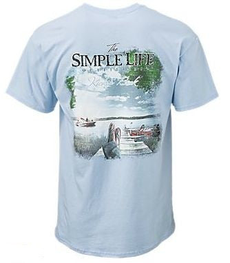 The Simple Life Outfitters Dock T-Shirt for Men – Short Sleeve