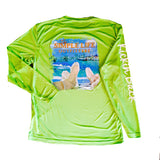 The Simple Life Outfitters SandBar Long Sleeve LimeShock Green