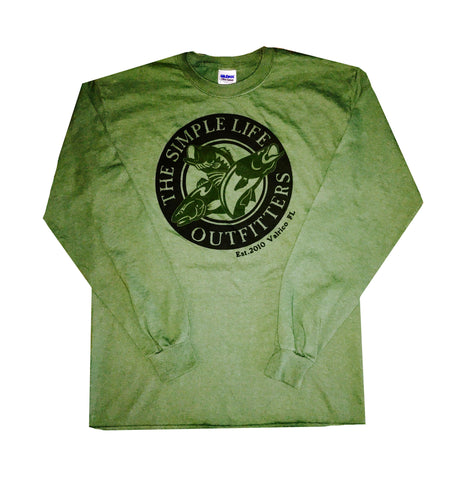 The Simple Life Outfitters Fish – Long Sleeve Green