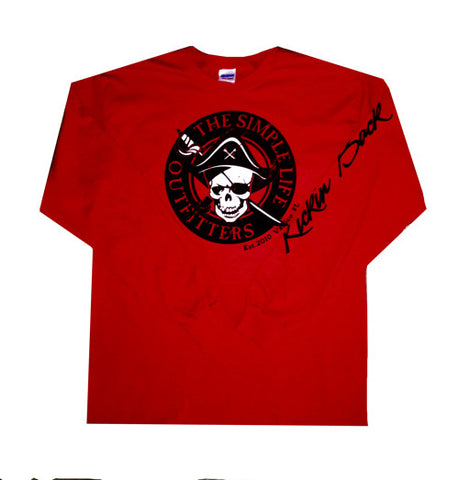 The Simple Life Outfitters PIRATE – Long Sleeve Red