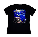 The Simple Life Outfitters Women’s Black Scuba T-Shirt