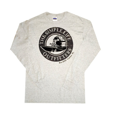 The Simple Life Outfitters AIRBOAT – Long Sleeve Gray