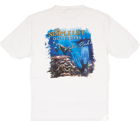 The Simple Life Outfitters Men’s Scuba T Shirt Microfiber