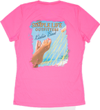 The Simple Life Outfitters Women’s Pink Hammock T-Shirt