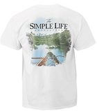 The Simple Life Outfitters Canoe T-Shirt for Men – Short Sleeve